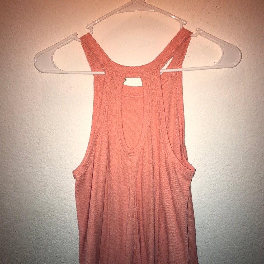 Free people tank top, peach